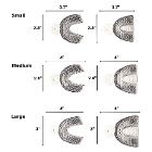 Artman Instruments Impression Trays, 6/Pk