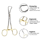 Artman Instruments Backhaus Towel Clamp Forceps, 