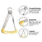 Artman Instruments Iwanson Crown Caliper, Golden,