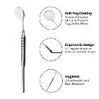 Artman Instruments #5 Dental Mirrors, Silver Chro