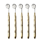 Artman Instruments Dental Mirrors, Gold Plated, #