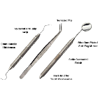 Artman Instruments Examination Mirror, Probe & Tw