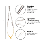 Artman Instruments 7" Stainless Steel Castroviejo