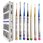 Artman Instruments Mini Root Elevators Set. Inclu