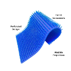 Artman Instruments 4.5" x 7" Silicone Pin Mat, Bl
