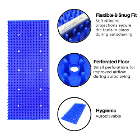 Artman Instruments 3.5" x 7" Silicone Pin Mat, Bl
