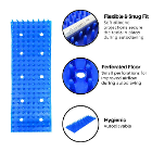 Artman Instruments 2.5" x 7" Silicone Pin Mat, Bl