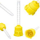 Artman Instruments Dental Mixing Tips, 7cm, Yello