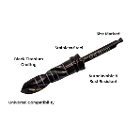 Artman Instruments 4.8mm Titanium-Coated Stainles