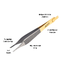 Artman Instruments 4.75" Stainless Steel Adson Ko