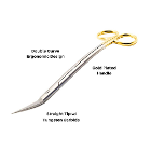 Artman Instruments 7" Dean Scissor, Double Curved