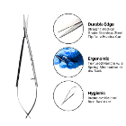 Artman Instruments 5.5" Stainless Steel Castrovie