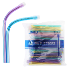 JMU Saliva Ejector, Assorted Colors w/Clear Tip, 