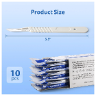 JMU #10 Disposable Sterile Scalpel, 10/Pk