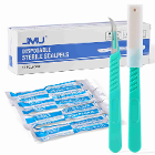 JMU #12 Disposable Scalpel, Green, Sterile, 10/Pk