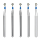 JMU Diamond Burs, FG #801-014M, Medium Grit, Roun
