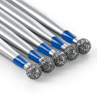 JMU Diamond Burs, FG #801-008M, Medium Grit, Roun