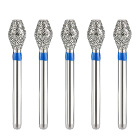 JMU Diamond Burs, FG #811-033M, Medium Grit, Barr