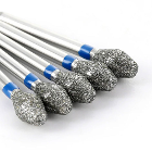 JMU Diamond Burs, FG #811L-035M, Medium Grit, Bar