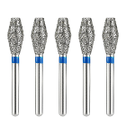 JMU Diamond Burs, FG #811L-035M, Medium Grit, Bar
