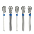 JMU Diamond Burs, FG #830L-032M, Medium Grit, Lon