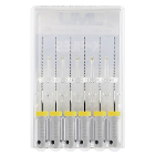 JMU Stainless Steel K-Files, 21mm, #15 White, 6/P