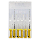 JMU Stainless Steel K-Files, 21mm, #20 Yellow, 6/