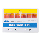 JMU Gutta Percha Points, #F1, 60/Pk. Color-coded,
