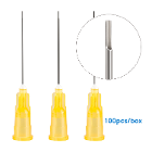 JMU 25 ga Bendable Irrigation Needle Tips, Orange