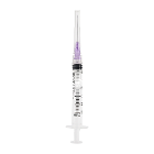 JMU 30 ga Irrigation Syringes with Tips, Purple, 