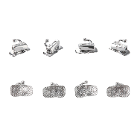 JMU Bondable 1st Molar Buccal Tubes, MBT 0.018, M