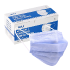 JMU 4-Ply ASTM Level 3 Medical Masks, Purple, Adu