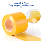 JMU 4" x 6" Barrier Film, Yellow, 1200/Sheets W/S
