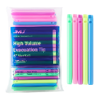 JMU 6" PVC High Volume Evacuation Tip, Rigid, Ass