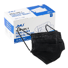 JMU ASTM Level 3 Medical Masks, Black, Adult Size