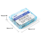 JMU Bondable 1st Molar Buccal Tubes, Roth 0.022",