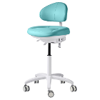 JMU Dental Doctor Stool, Memory Foam Seat, Light 