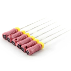 JMU Stainless Steel K-Files, 21mm, #06 Pink, 6/Pk