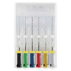 JMU Stainless Steel K-Files, 21mm, #15-40 Assorte