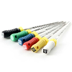 JMU Stainless Steel K-Files, 21mm, #45-80 Assorte