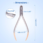 JMU Distal End Cutter Pliers with Tungsten Carbid