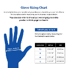 JMU Nitrile Exam Gloves, Powder Free, Medium, Blu