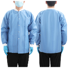 JMU Plus SMS Jacket, Medium, Light Blue, 50/Pk