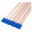 JMU PVC Saliva Ejector, Clear Tube / Blue Tip, 10
