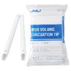 JMU High-Volume Evacuation HVE Tips, Rigid, White