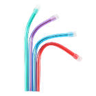 JMU Saliva Ejector, Assorted Colors w/Clear Tip, 