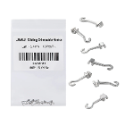JMU Sliding Crimpable Hooks, Left, 5.4 mm, 10/Pk