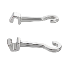 JMU Sliding Crimpable Hooks, Left, 5.4 mm, 10/Pk