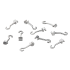 JMU Sliding Crimpable Hooks, Left, 5.4 mm, 10/Pk