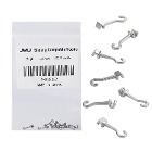 JMU Sliding Crimpable Hooks, Right, 5.4 mm, 10/Pk